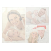 3枚の写真で画像をライトトーンの背景に自動変換 ノートパッド (正面)