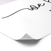 3枚の写真とタイポグラフィ |私たちはおばあちゃんを愛している ポスター (角)