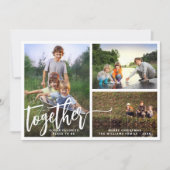 3枚の写真を一緒に楽しむ シーズンカード (正面)