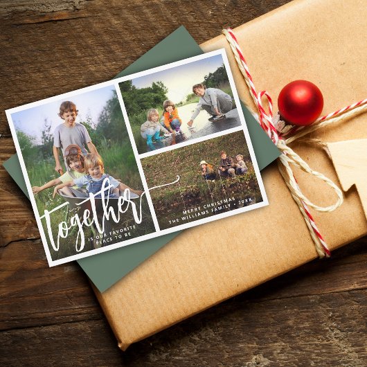 3枚の写真を一緒に楽しむ シーズンカード