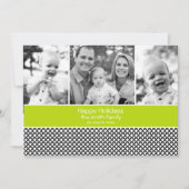 3枚の写真を含むホリデーフォトカード シーズンカード (正面)