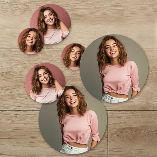 3枚の写真を追加して自分で作成 コンフェッティ