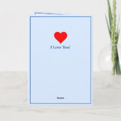 3枚の写真を追加, Every Day With You is Valentine カード (裏面)