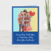 3枚の写真を追加, Every Day With You is Valentine カード (正面)