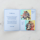 3枚の写真を追加, Every Day With You is Valentine カード (内部)