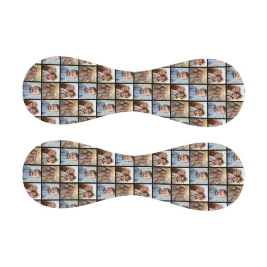 3枚の写真カスタムを黒に合わせてフォトコラージュを作成する 野球ボール (パネル)