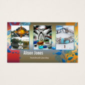 3枚の写真カラフルフローラジュエリーギフトビジネス (正面)