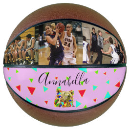 3枚の写真ガーリーライフ バスケットボール