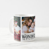 3枚の写真クリスマスで一番素敵な時間 コーヒーマグカップ (正面左)