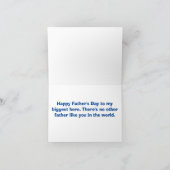 3枚の写真ハッピーファーザーのデイカード シーズンカード (内部)