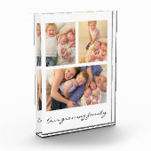 3枚の写真作成ファミリ写真 フォトブロック (左)