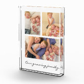 3枚の写真作成ファミリ写真 フォトブロック (右)