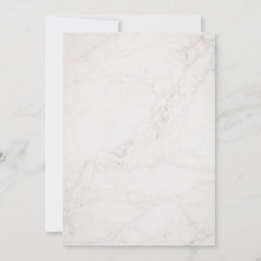 3枚の写真婚約アナウンスフェイク大理石 (裏面)