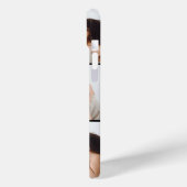 3枚の写真 ティール&ゴールド ヒョウ柄プリント Case-Mate iPhoneケース (裏面 / 左)