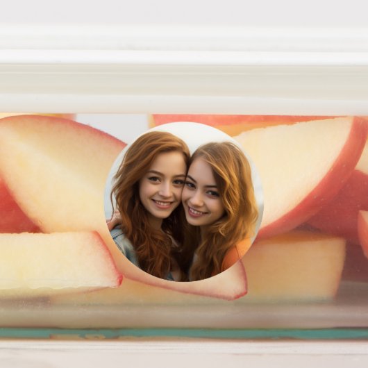 3枚の写真 – ミニマルデザイン(文字なし) ラベル (貼付)