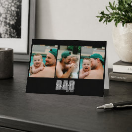 3枚の写真 最もクールなパパ 誕生年 カスタム - パパへのギフト シーズンカード