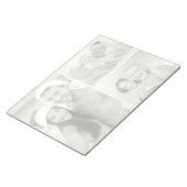 3枚の写真Auto Convert写真をB & Wライトトーンに ノートパッド (アングル)