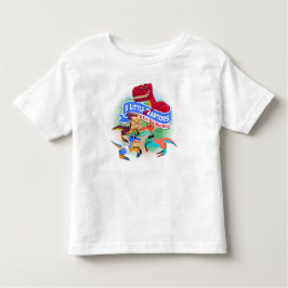 3枚の小さい猛禽及びTレックスの幼児のTシャツ トドラーTシャツ
