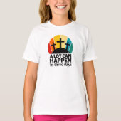 3枚の日Tシャツでたくさん起こる Tシャツ (正面)