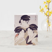 3枚の美しいの現在のノートカー空白のド カード (黄色い花)