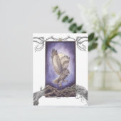 3枚の許可済みリングや輪葉書 ポストカード (スタンド正面)