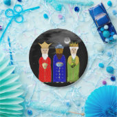 3枚の賢者の紙皿 ペーパープレート (パーティー)