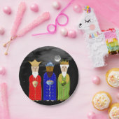 3枚の賢者の紙皿 ペーパープレート (パーティー)