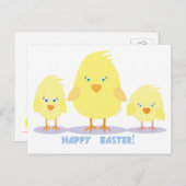 3枚の雛はがき ポストカード (正面/裏面)