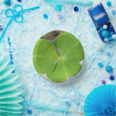 3枚エレガント葉デザイン7インチ ペーパーボウル (パーティー)