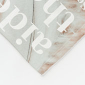 3枚シンプルのフォトブランケットのパーソナライズされたギャラリー フリースブランケット (角)