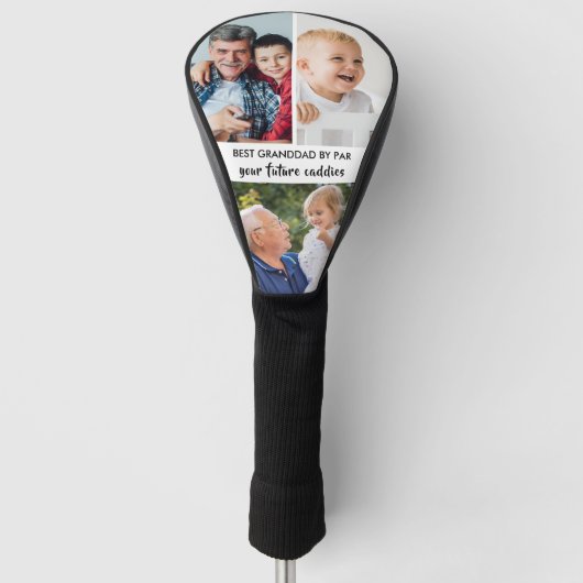 3枚スタイリッシュの写真最高のグランドバイPar ゴルフヘッドカバー (正面)