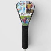 3枚スタイリッシュの写真最高のパパ ゴルフヘッドカバー (正面)