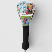 3枚スタイリッシュの写真最高のパパ ゴルフヘッドカバー (正面)