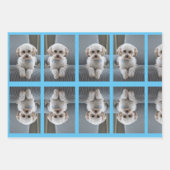 3枚パーソナライズされたの写ユニーク真 ラッピングペーパーシート (正面2)