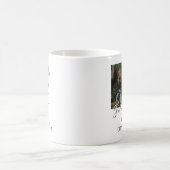 3枚パーソナライズされたの写真による卒業 コーヒーマグカップ (中央)