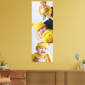 3枚パーソナライズされたの写真を追加カスタムする キャンバスプリント (インサイチュ (リビング))