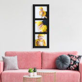 3枚パーソナライズされたの写真を追加カスタムする キャンバスプリント (インサイチュ (リビング))