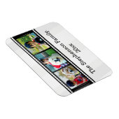 3枚フォトフィルムストリップの写真パーソナライズされた マグネット (右側)