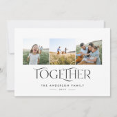 3枚モダンのフォトレシンプルッドタイポグラフィ (正面)