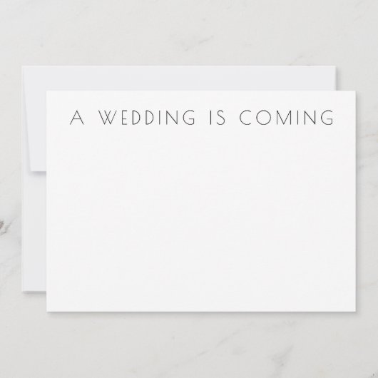 3枚モダンの写真で日付を保存 招待状 (裏面)