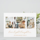 3枚モダンの写真ファミリ シーズンカード (スタンド正面)