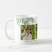 3枚モダンの緑 コーヒーマグカップ (左)