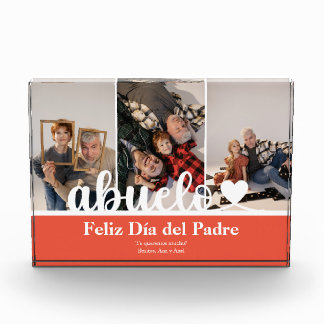 3枚モダン写真アブエロ・ディアデル・パドレフォトブロック フォトブロック