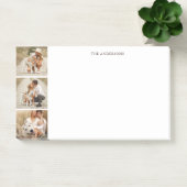 3枚写真のギャラリーパーソナライズされた ポストイット (オフィス)