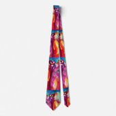 3枚目のマスクはヴェネツィアの仮装の水色Nec ネクタイ (正面)