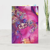 3枚目のマスク/ベニスのマスカレード,ピンクの紫 カード (正面)