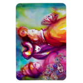 3枚目のマスク/ヴェネツィアカーニバル仮面舞踏会 マグネット (縦)