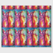 3枚目のマスク/ヴェネツィアカーニバル仮面舞踏会 ラッピングペーパー (フラット)