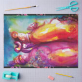 3枚目のマスク/ヴェネツィアカーニバル仮面舞踏会 薄葉紙 (クラフト)