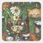 3格言スクエアステッカー スクエアシール (正面)